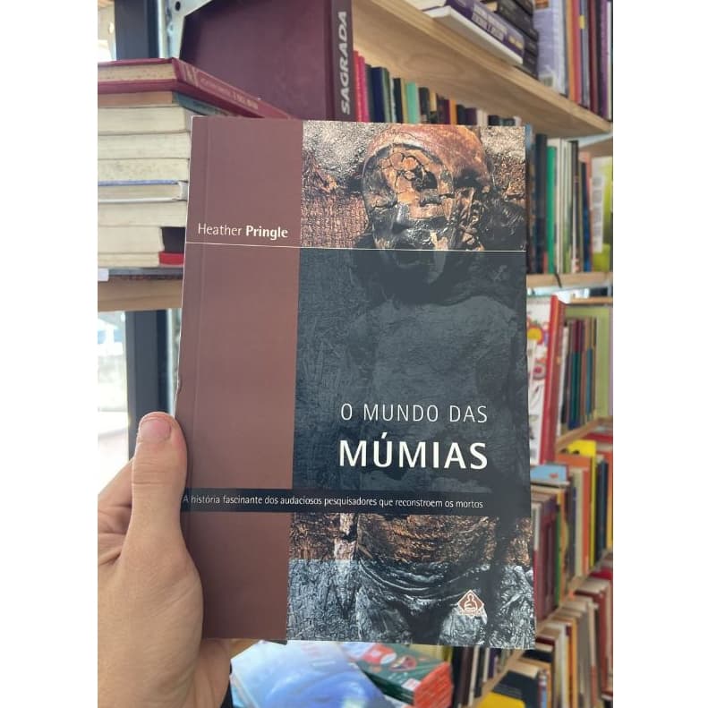 O mundo das mumias livros de capa comum autor Heather pringle