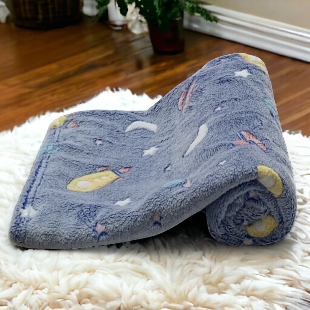 Manta cobertor Fluorescente Para Menino de Inverno
