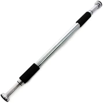 SQ7716 - Barra Fixa Flexão Porta Exercícios Treino Regulável 62 a 100 Cm Cor Aleatória