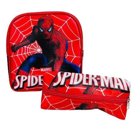 Kit Lancheira + Estojo Personagem Menino Criança Personagens Aventureiro Infantil Mochila Escolar Material Escola