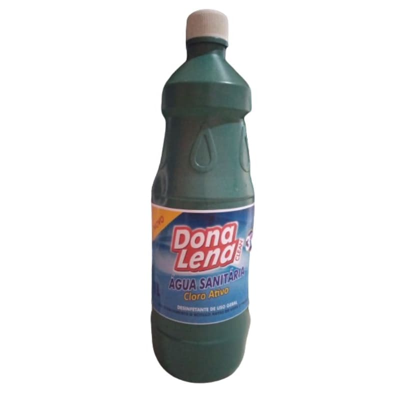 KIT COM 6 ÁGUAS SANITÁRIAS  DE 1 LITRO DONA LENA CLEAN