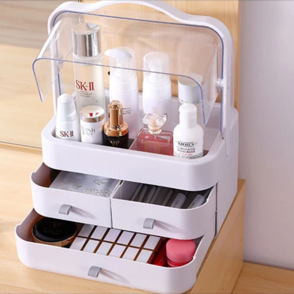 Organizador de Maquiagem Cosméticos com Gaveta Multiuso