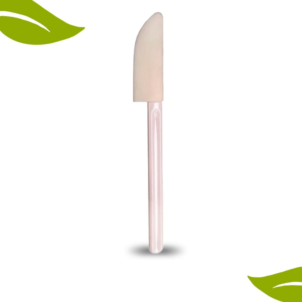 1x Espátula Com Ponta De Borracha P/ Cremes & Estética - Santa Clara