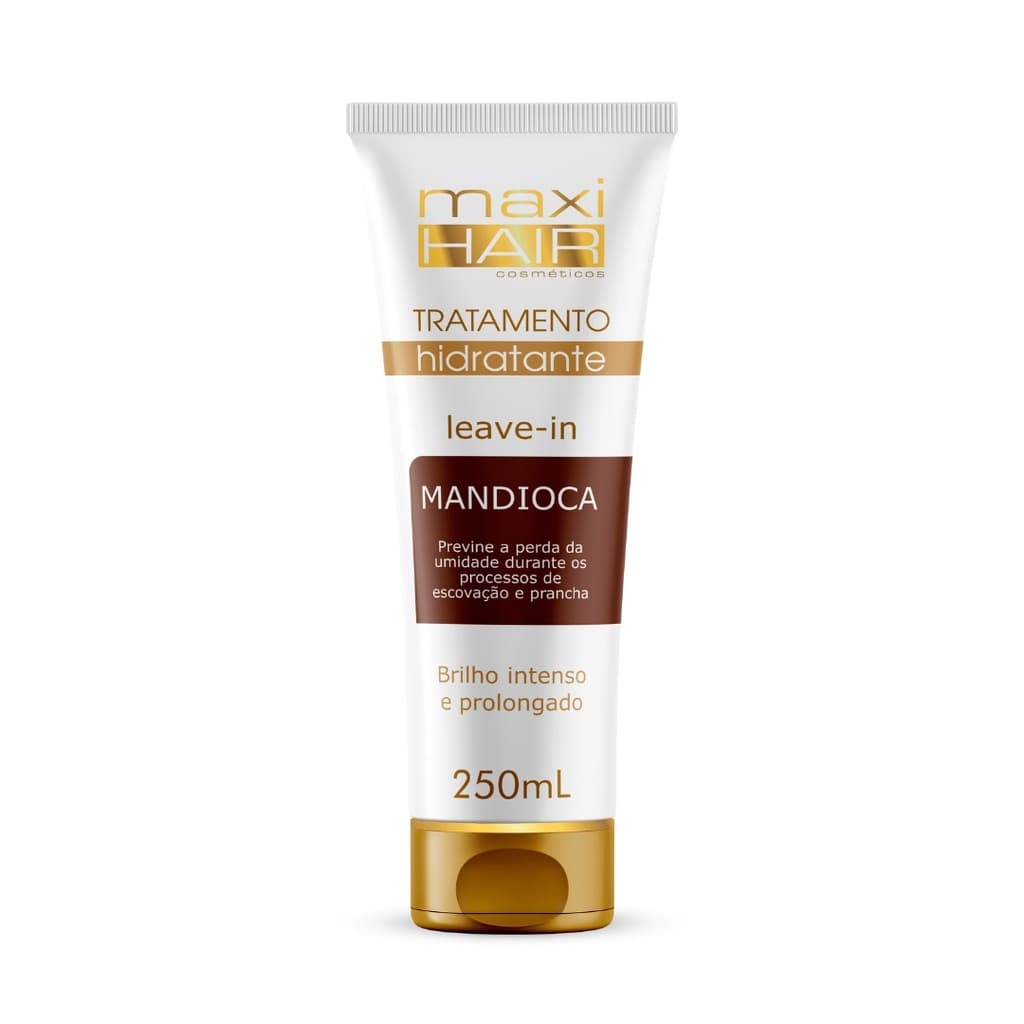 Leave - in Mandioca Tratamento Hidratante 250 ml - Maxi Hair