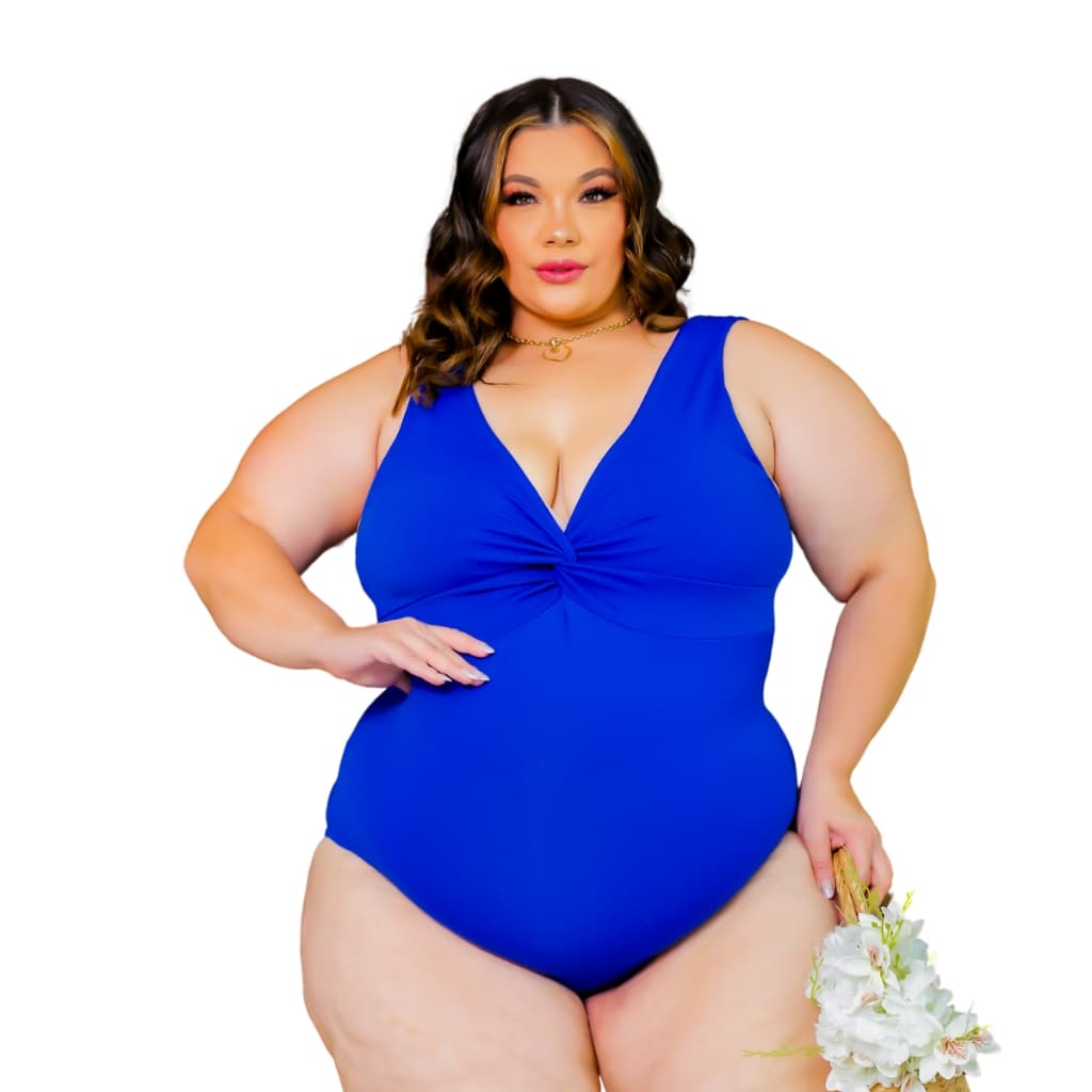 Body Maiô Plus Size Nozinho Curve