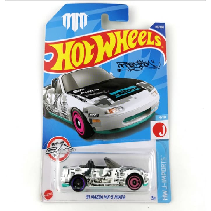 Hot Wheels ´91 Mazda Mx-5 Miata Hcv77 2022 PRODUTO ORIGINAL  Envio Imediato