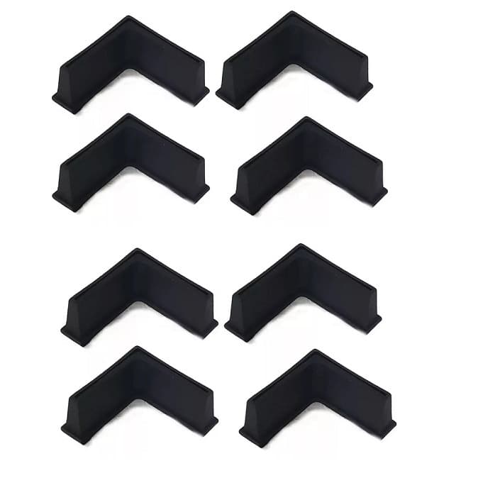 Kit 8 Sapata Emborrachada Pé Fogão Industrial 50x50mm Oferta