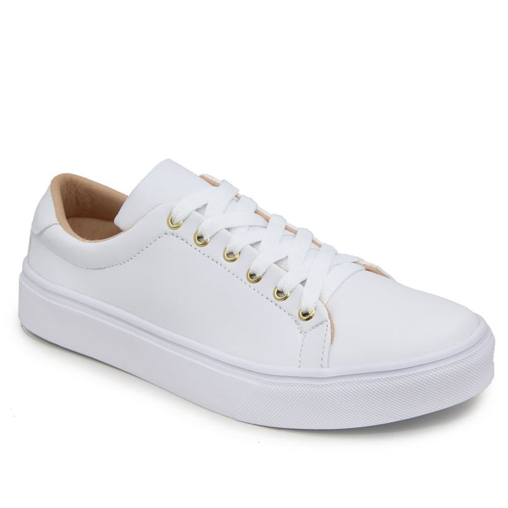 Tênis Modinha Cardaço Feminino Casual Flat Form