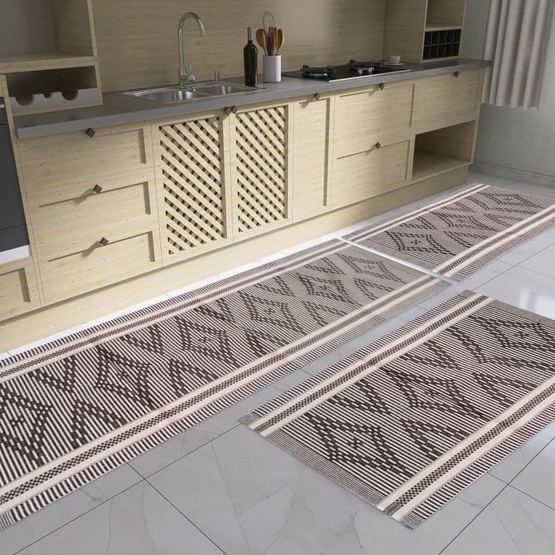 KIT 3 TAPETES COZINHA DALLAS | Firme e moderno