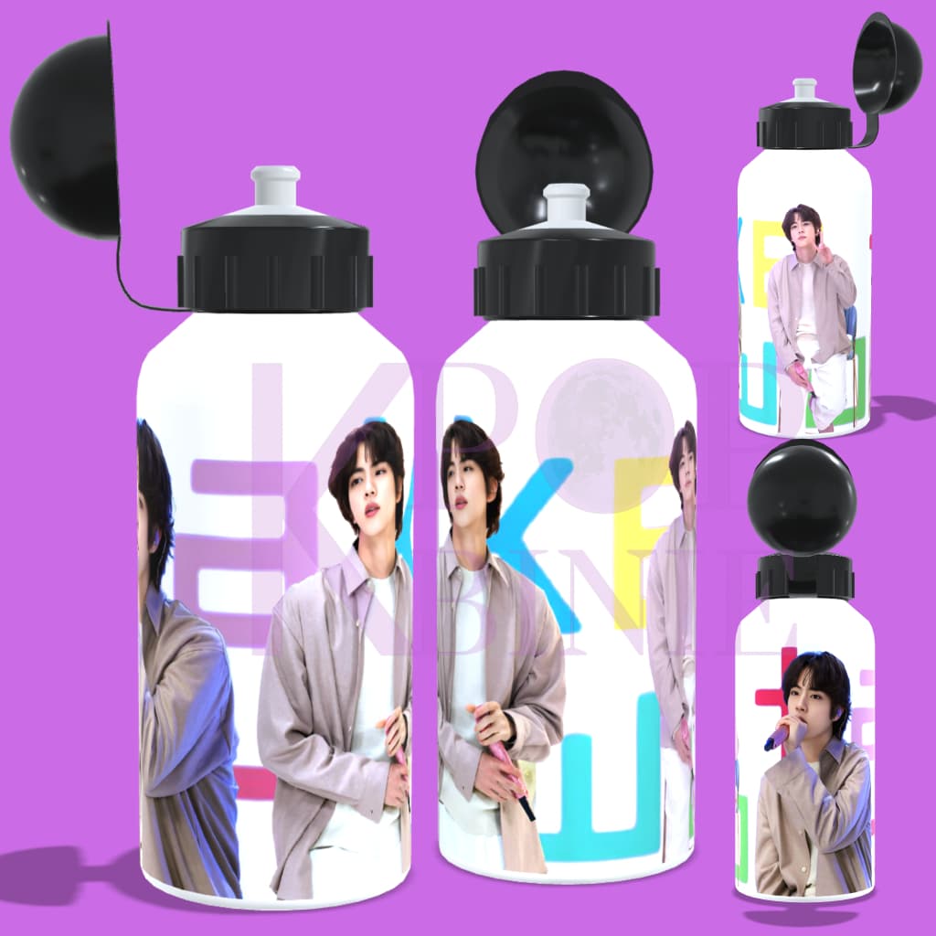 Garrafa de água TAKE TWO JIN BTS Kpop