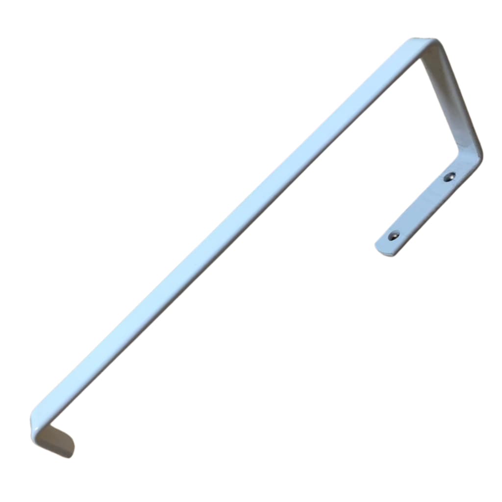 Porta Toalha De Rosto Branco De Parede Para Banheiro Jc