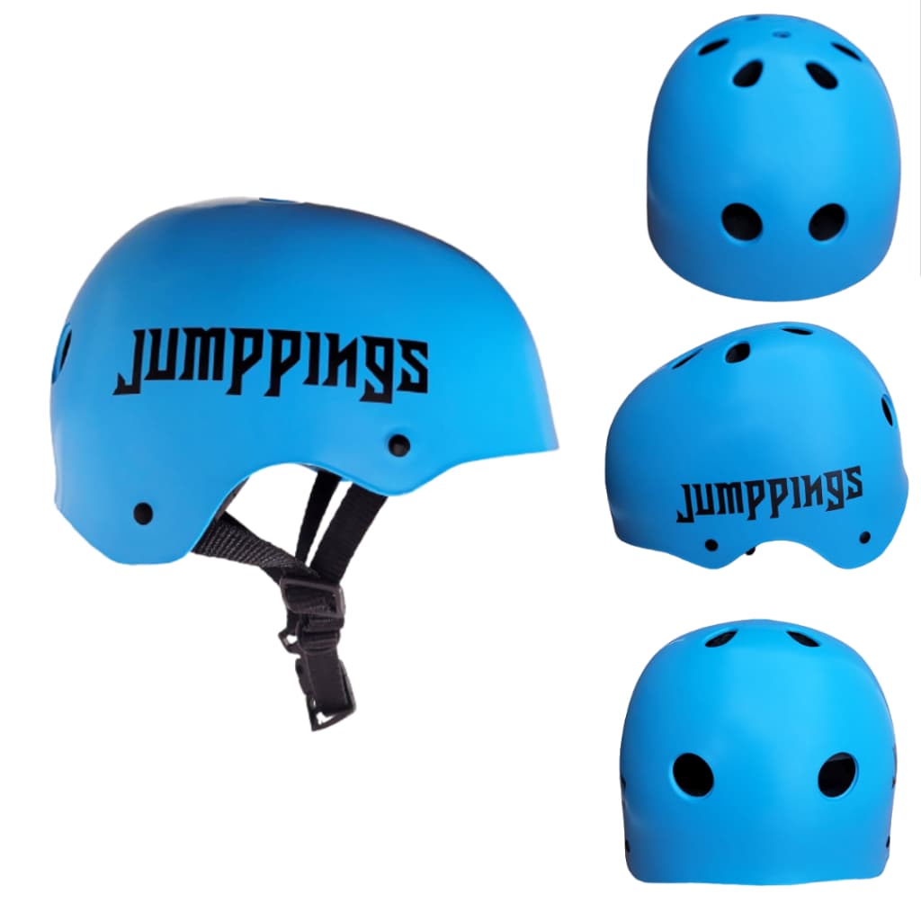 Capacete -Azul Claro - Bike Skate Patins Patinete- Jumppings