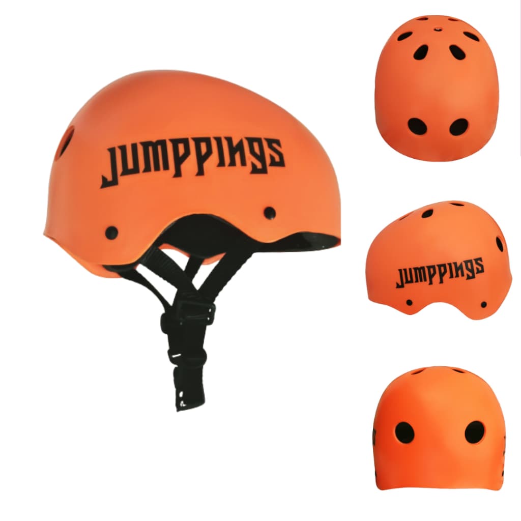 Capacete Esportivo Laranja Claro Para Bike Skate Patins Patinete - Jumppings Original