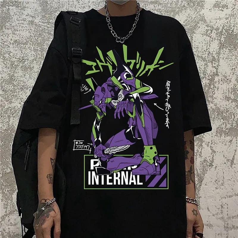 Camiseta Anime Rei Ayanami Evangelion Estampada Fio 30.1 Penteada Promoção