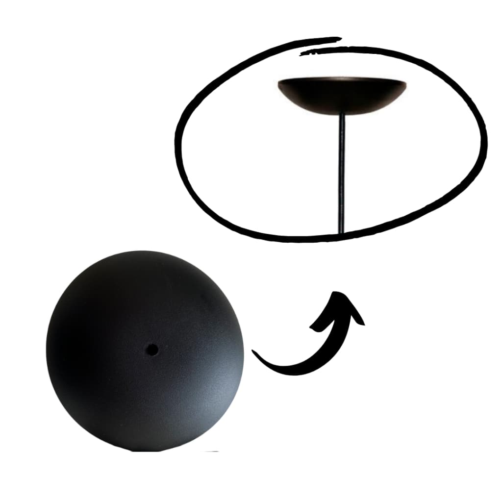 Canópla Oval de Teto Para Luminária Lustre ou Pendente
