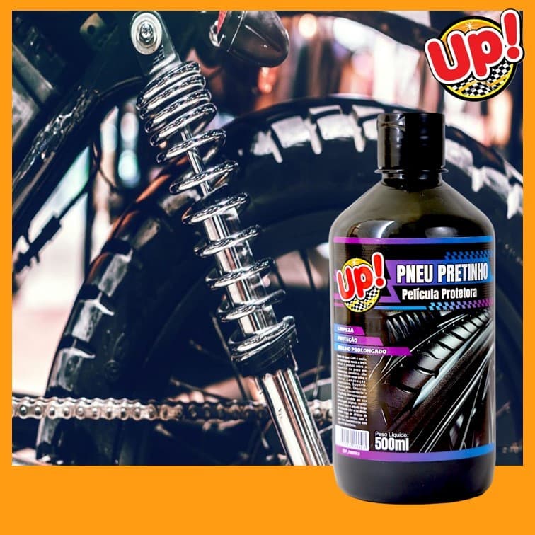 Pneu Pretinho Automotivo Up Brilho Prolongado