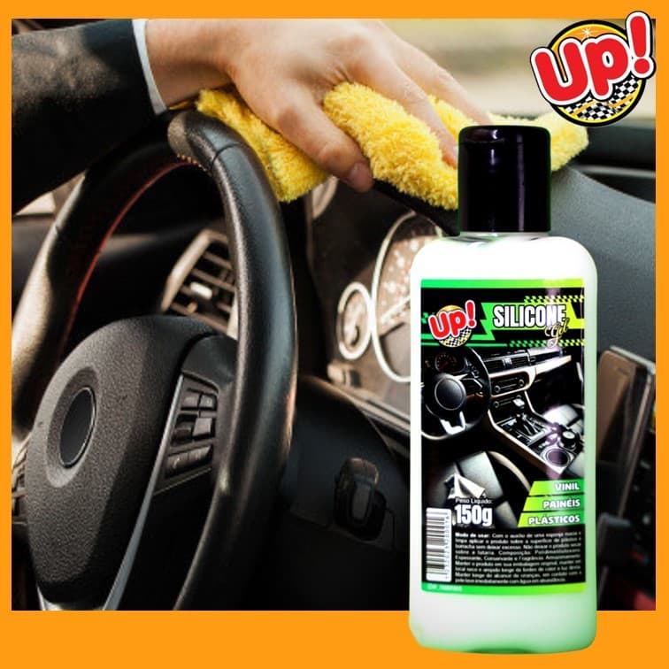 Silicone Gel Automotivo Up Restaurador de Plásticos