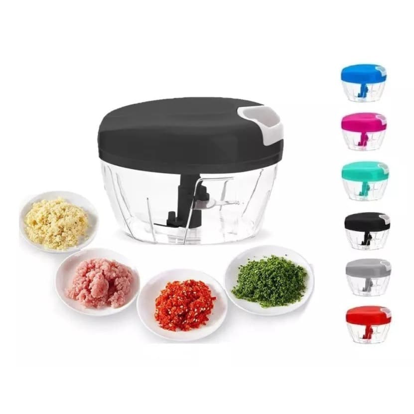 Processador Alimento Manual Mixer 3 Lâminas Inox 500ml