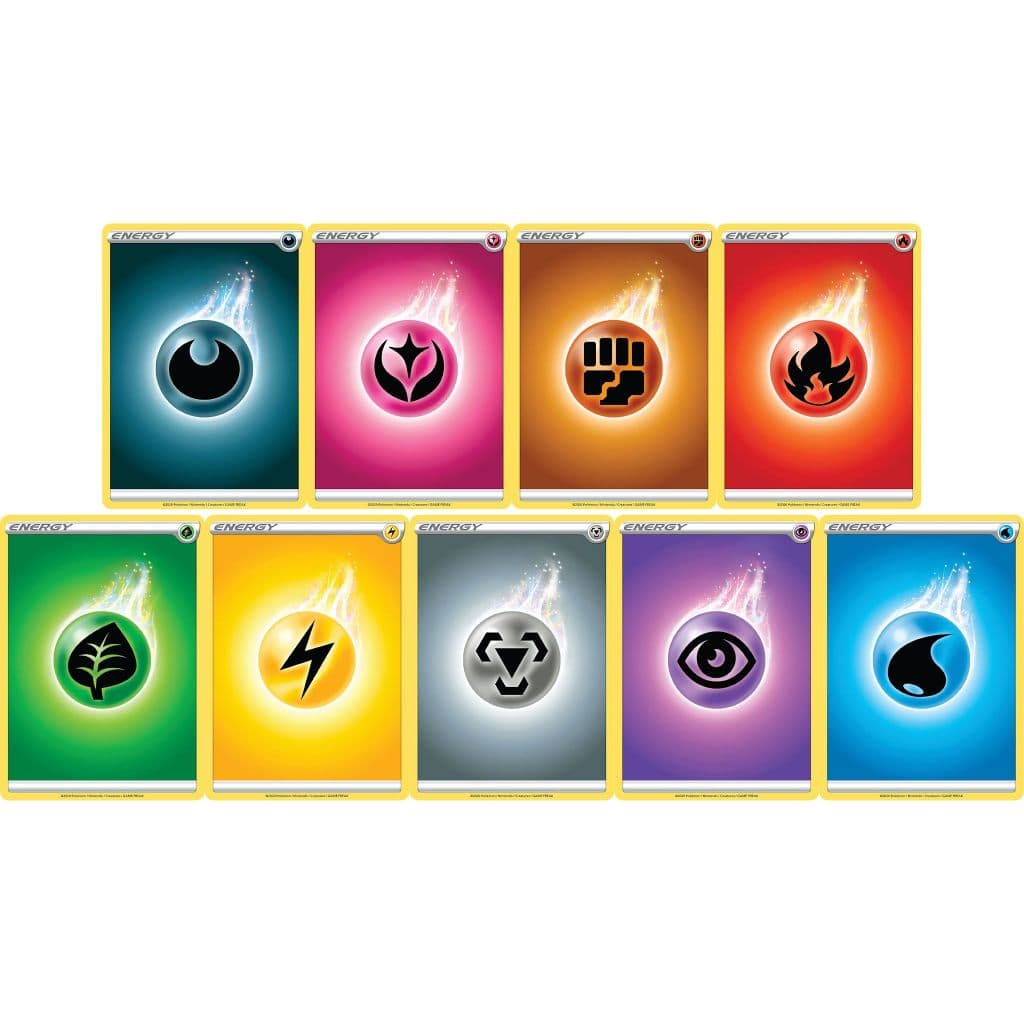 Kit de 30 Energias Pokémon TCG