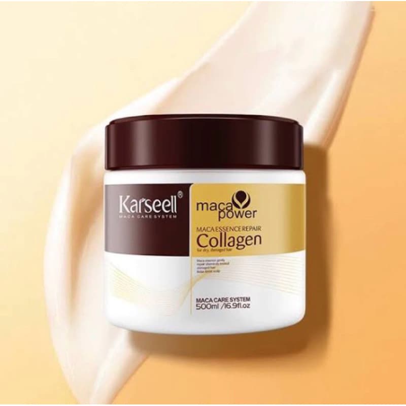 Karseell Collagen Hair Treatment Deep Repair 500ML Máscara Reconstrução e Hidratação Profunda