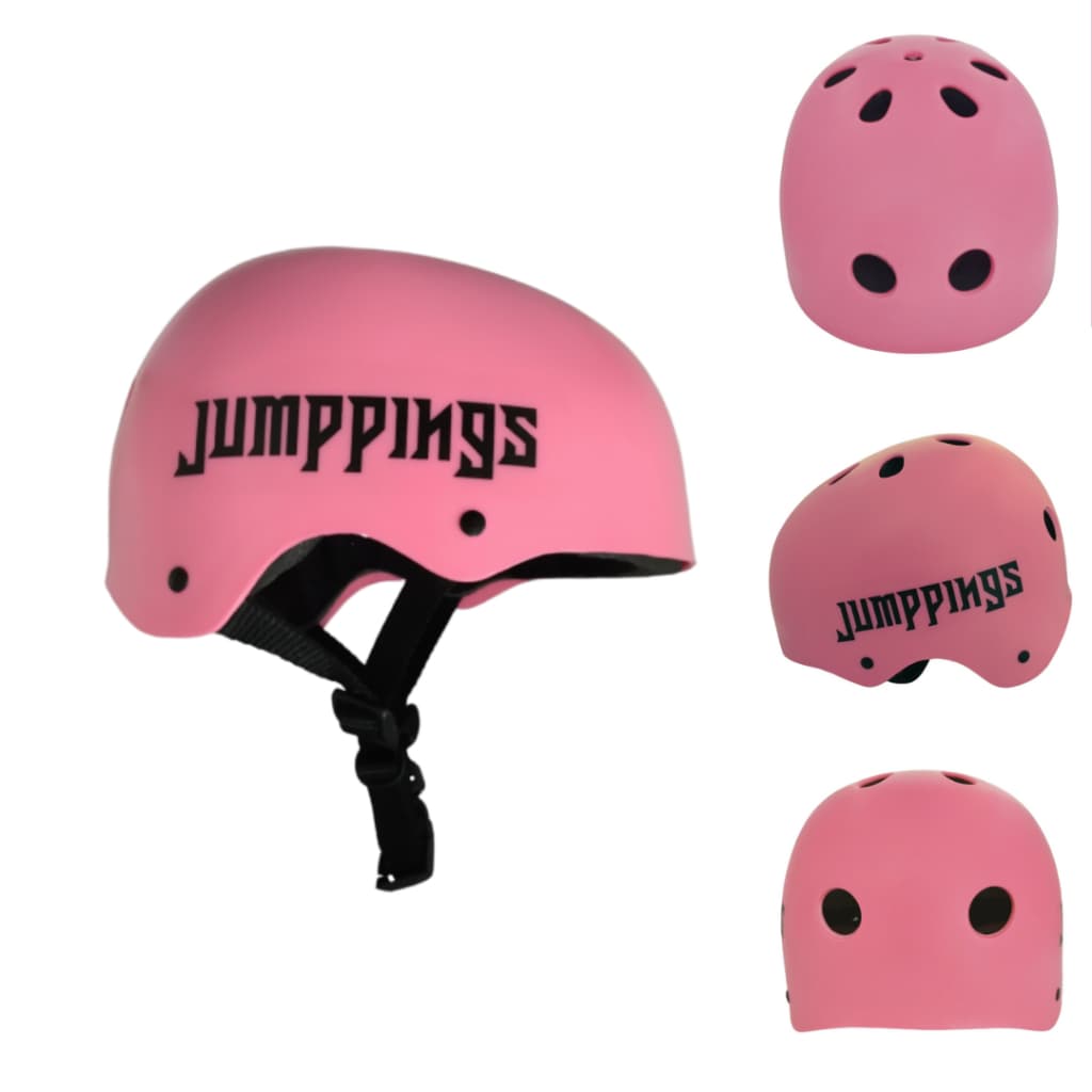 Capacete - Rosa - Bike Skate Patins Patinete- Jumppings