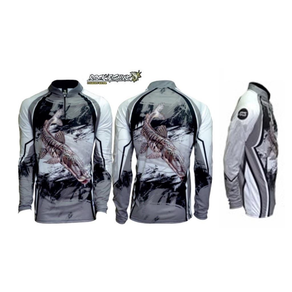 Camisa Camiseta Pesca Proteção Uv Rock Fishing Vários Modelo