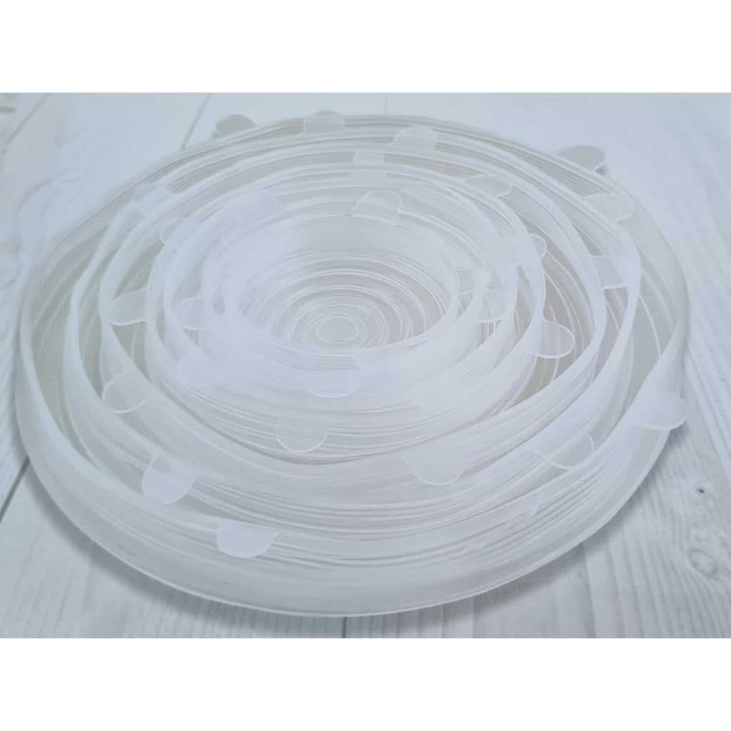 Tampas de vedação de silicone, jogo com 6 tamanhos.;