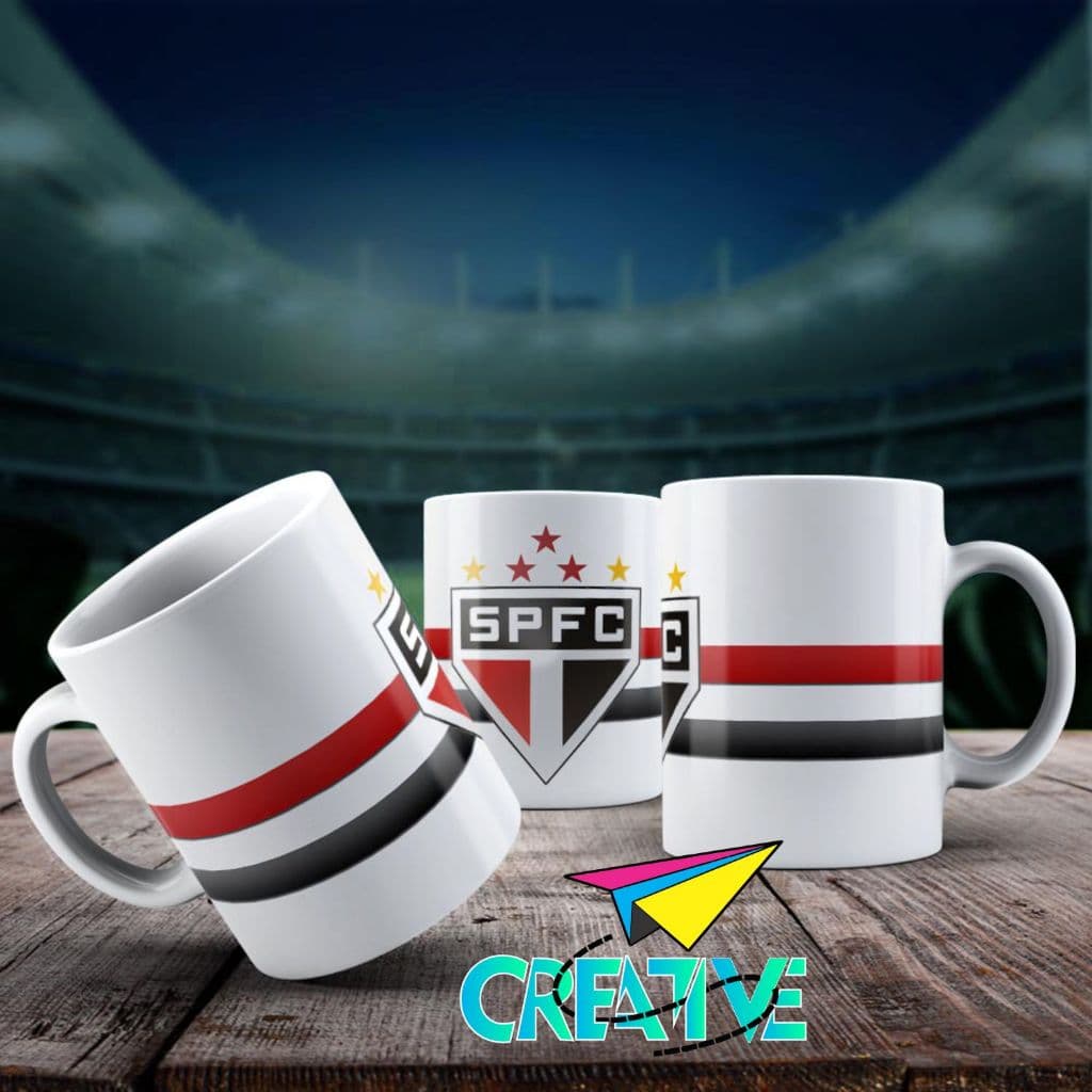 Caneca Times De Futebol São Paulo - Personalizada