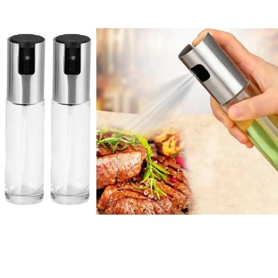 Galheteiro Porta Condimentos em Vidro - Produto Premium com Envio Imediato - 1 ou 2 Unidades - Azeite ou Vinagre.