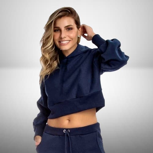 Cropped Moda Inverno Blusa de frio Modelo Bloguerinha Moda 2022 PROMOÇAO Tumbrl