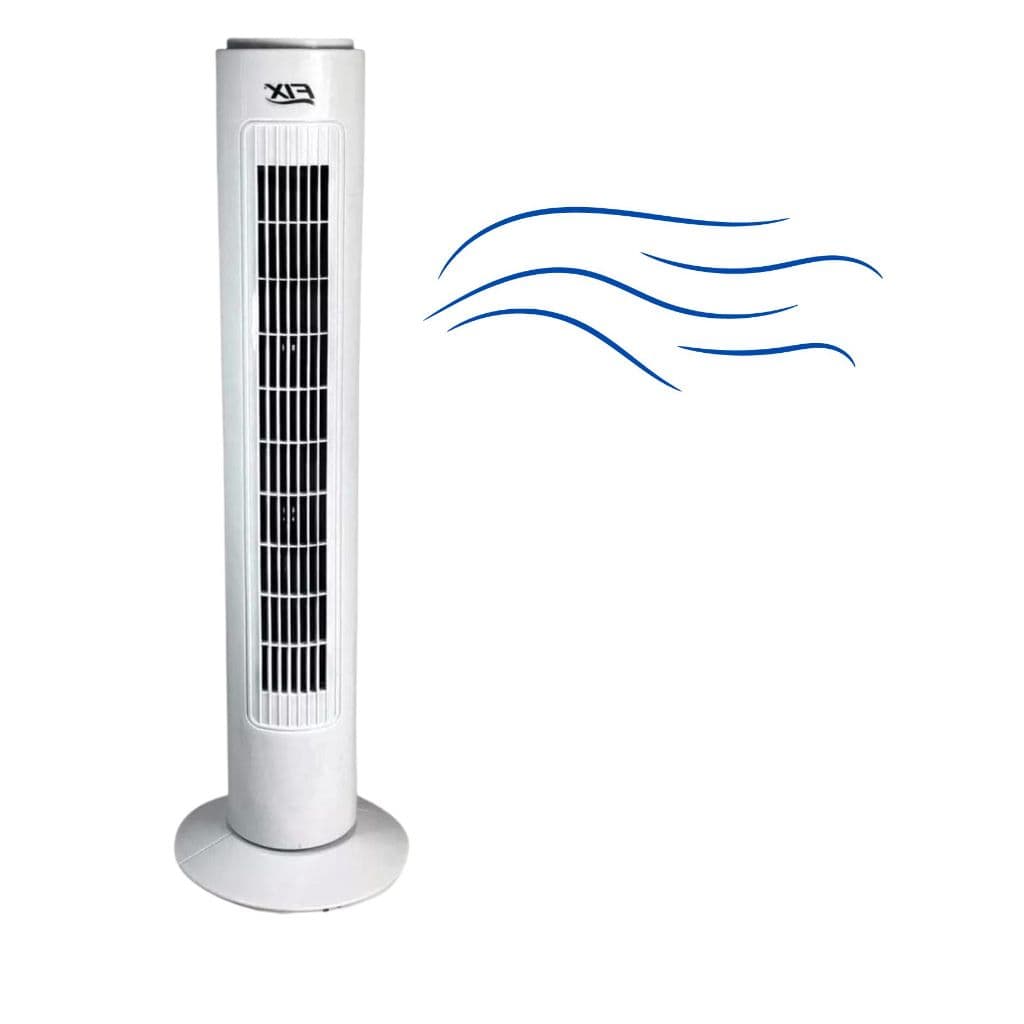Ventilador De Coluna Silencioso Circulador De Ar Potente