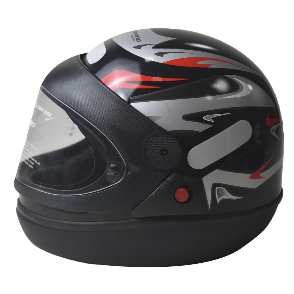 Capacete San Marino Samarino Original Taurus entrega rapida Preto e Capacete Pro Tork SM