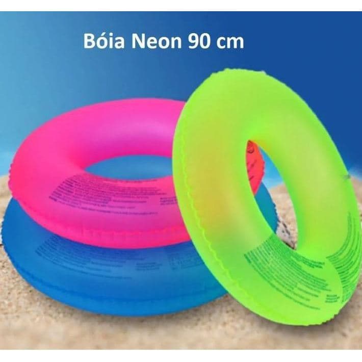 Boia Neon Piscina 90cm Mor -ENVIO RÁPIDO- Diversas cores