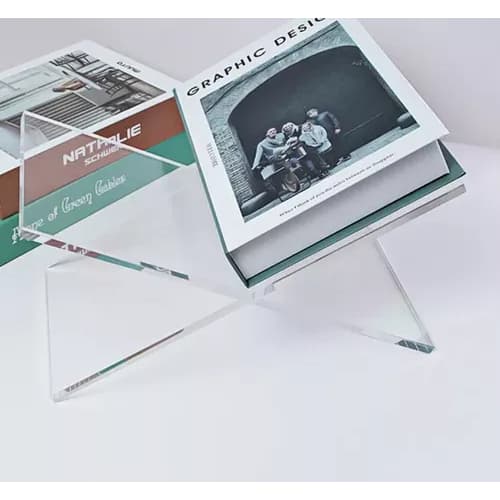 Suporte Porta Livros De Acrílico Para Biblias Ou Decoração