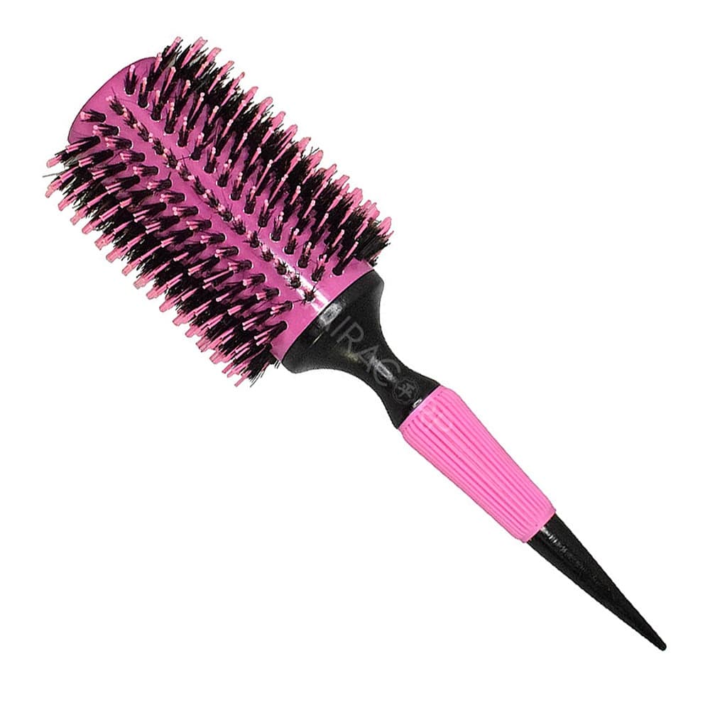 Escova De Cabelo Javali Rosa Profissional Tam G