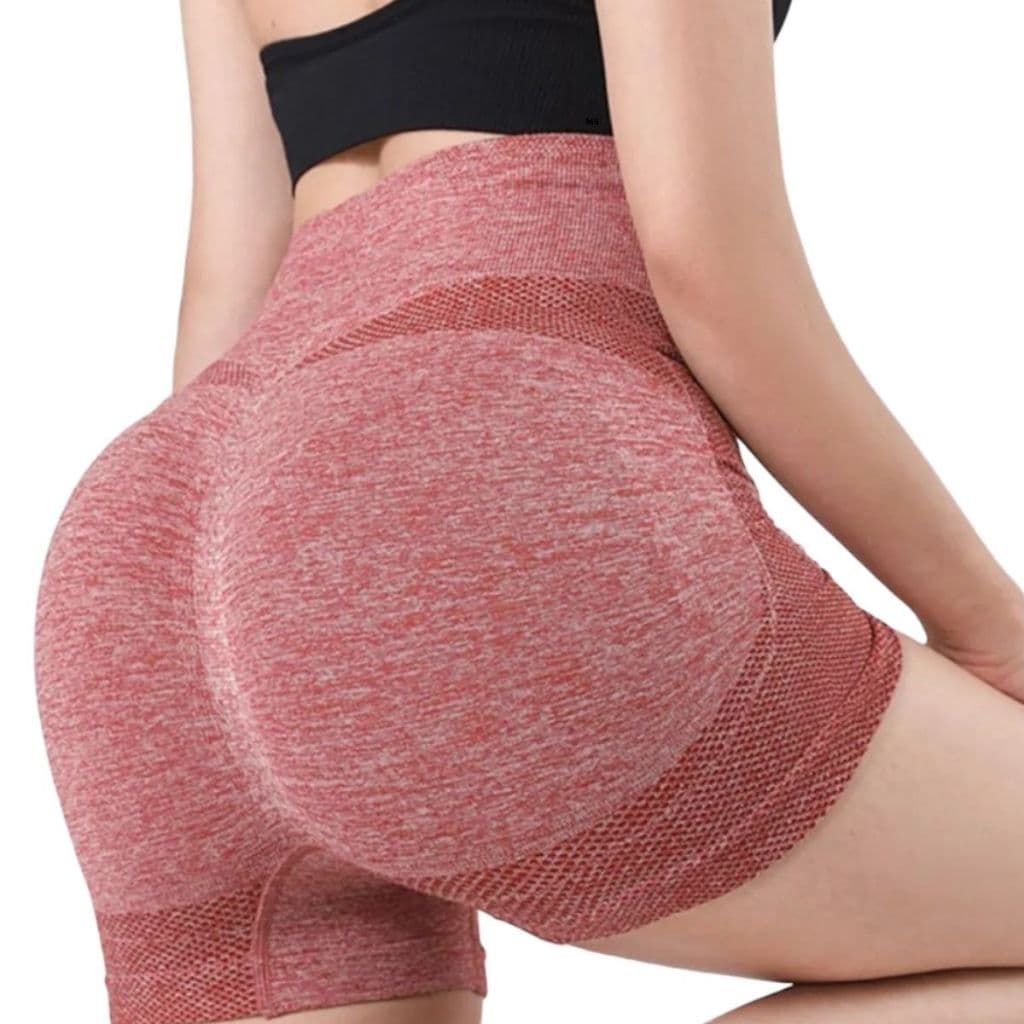 Shorts Curto Levanta Bumbum Fitness Cintura Alta