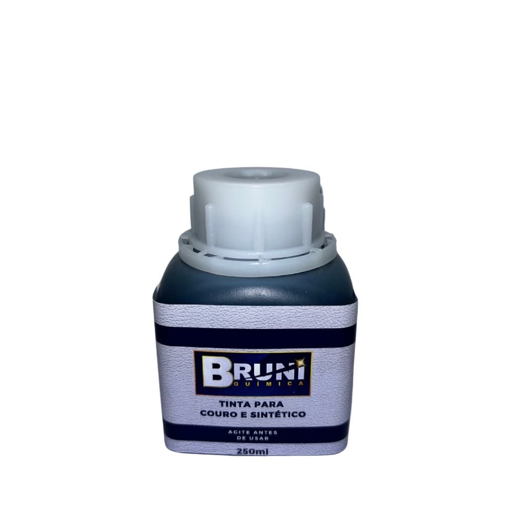Tinta para Couro e Sintético Reparo Automotivo Bolsa Sapato Sofa 250ml Várias Cores