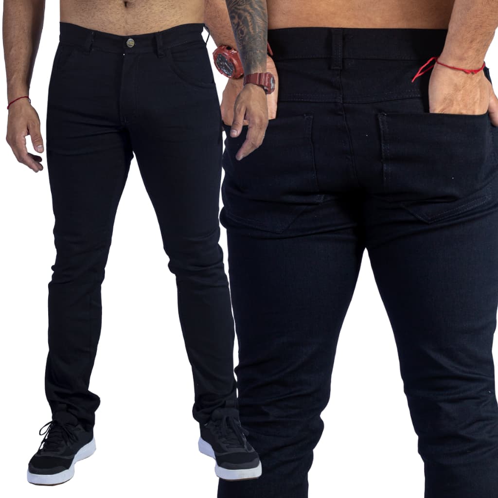 Calça Jeans Slim Premium Algodão/Elastano  - TEUCATI
