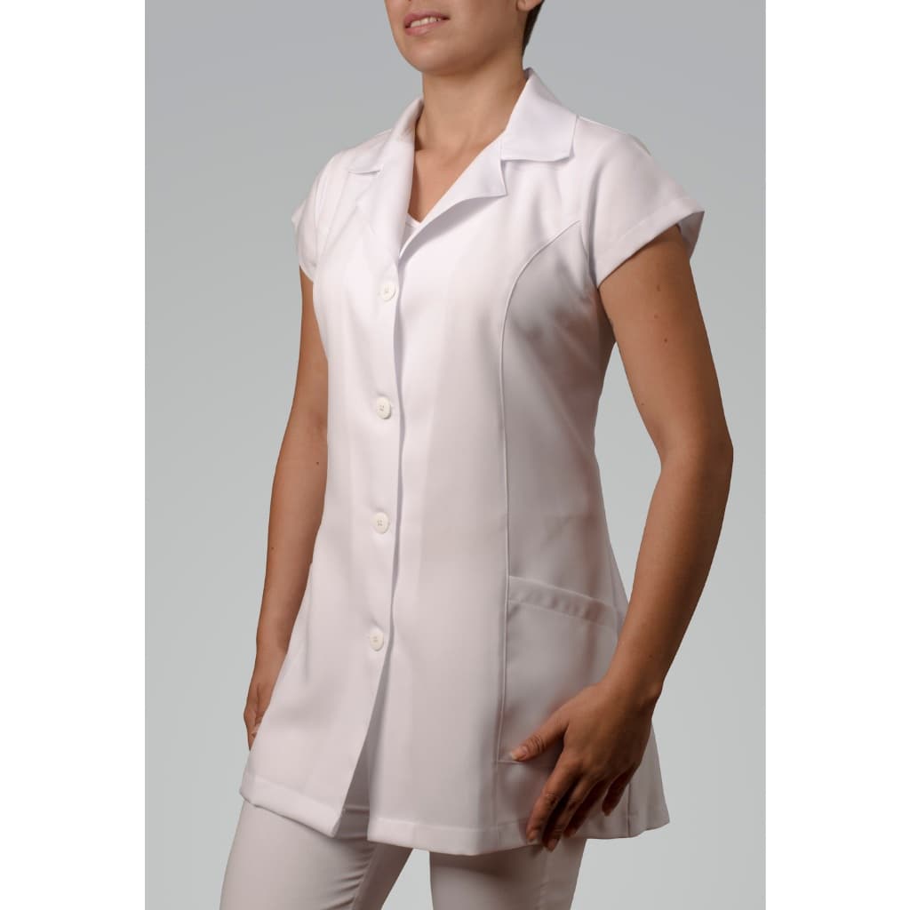 Jaleco Feminino Gabardine Manga Japonesa