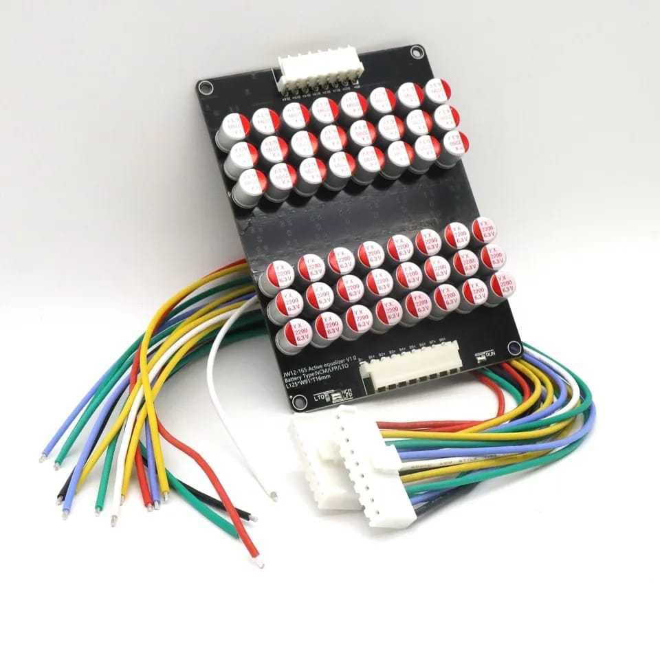 Balanceador Equalization Ativo 13/16s 48v Bateria Liito3.2v NCM/LFP