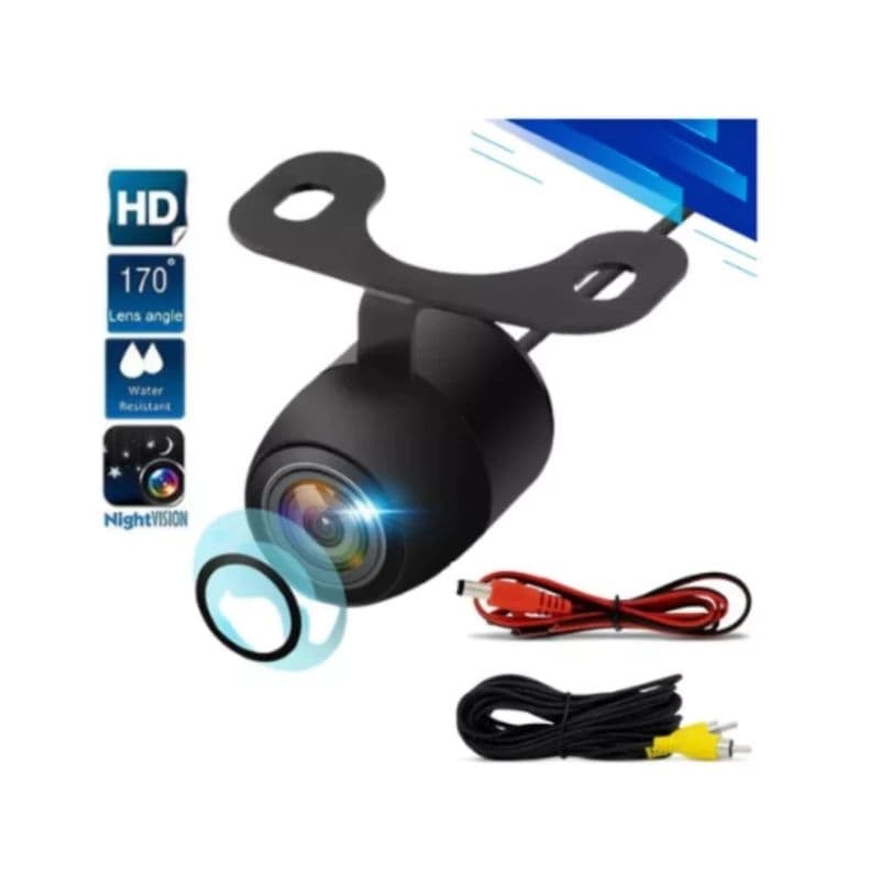 Câmera De Ré Para Carro Borboleta Led Visão Noturna Colorida