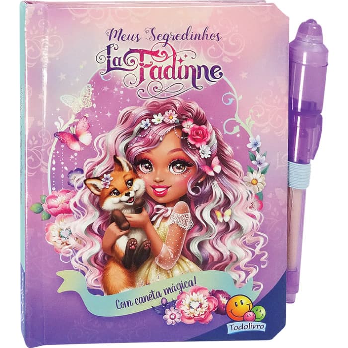 Livro Diário Mágico - Meus Segredinhos P/ Menino Menina | Com Caneta Especial, Atividade de Escrita para Crianças
