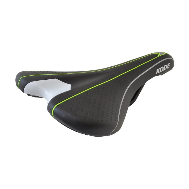 Selim Kode Sport 6107 270x145mm Selim Bicicleta preto 2 cores