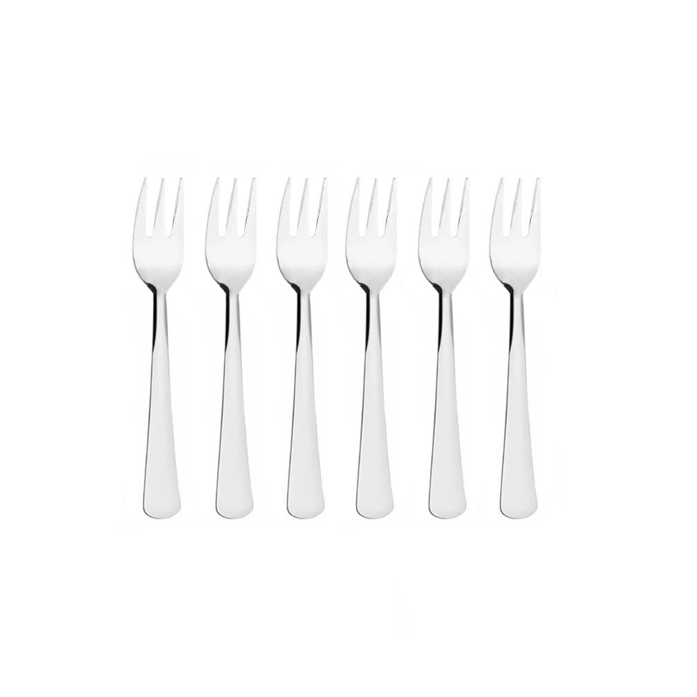 Garfo de Sobremesa para Bolo Aço Inox Talheres Toronto 6un