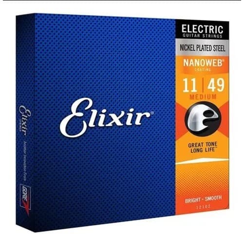 Encordoamento P/ Guitarra Elixir 12102 011-049