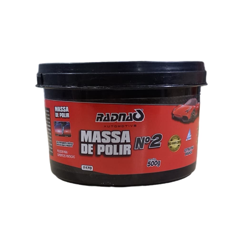 Massa De Polimento automotivo polir Brilho Intenso N2 500g