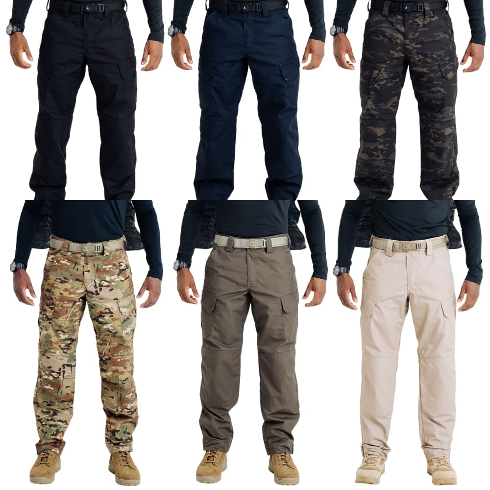 Calça Platoon Invictus 6 Bolsos - Cores: Preta, Caqui, Verde, Azul, Multicam ou Multicam Black