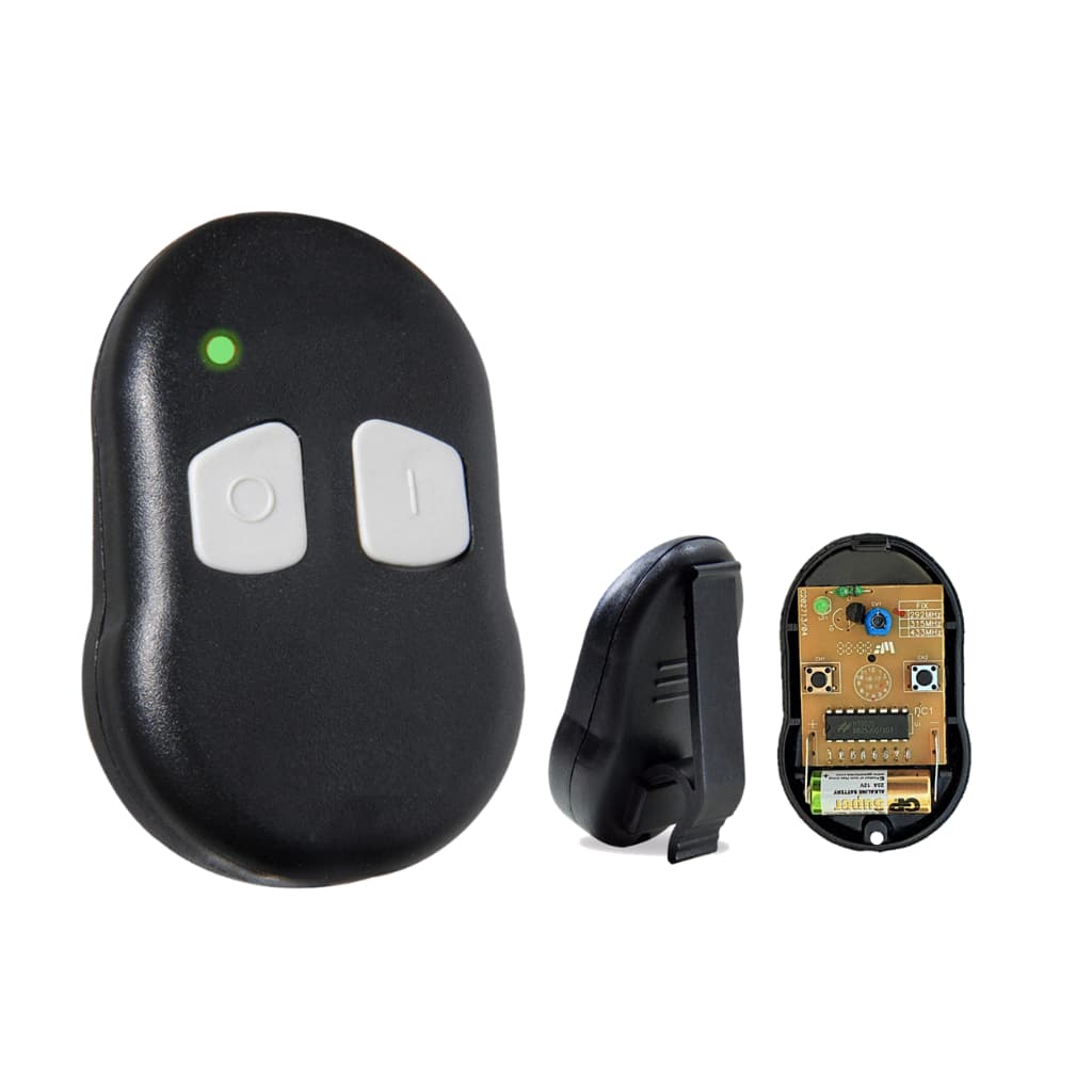 Controle Remoto Fix 292 Mhz - Codifica Cortando Jumper para Portão Automático Antigo