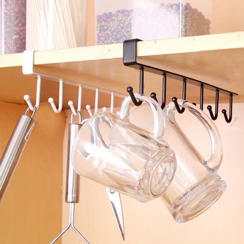 Porta Xícara Suporte Organizador Armário Cozinha