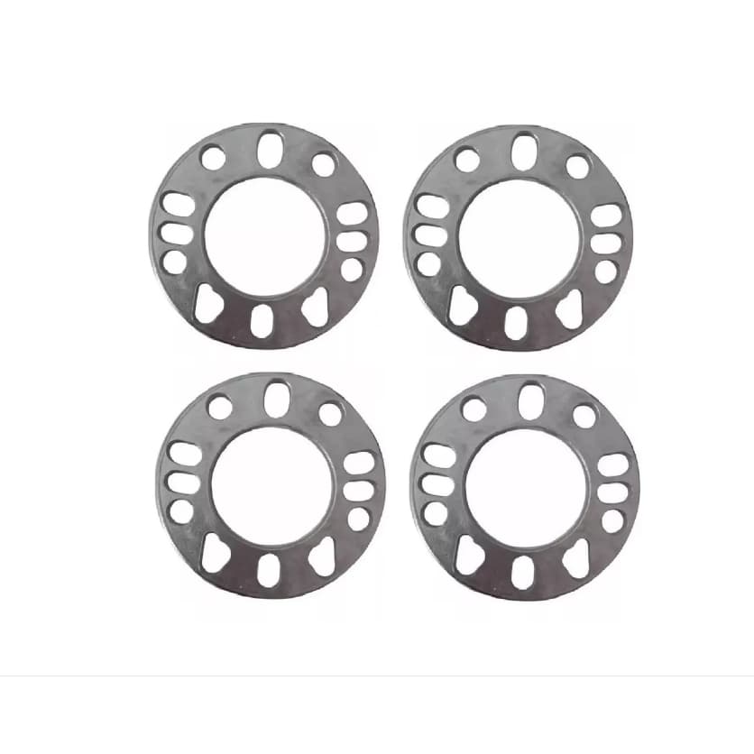 4 Espaçadores Alargador De Roda Universal 4 E 5 Furos 7mm